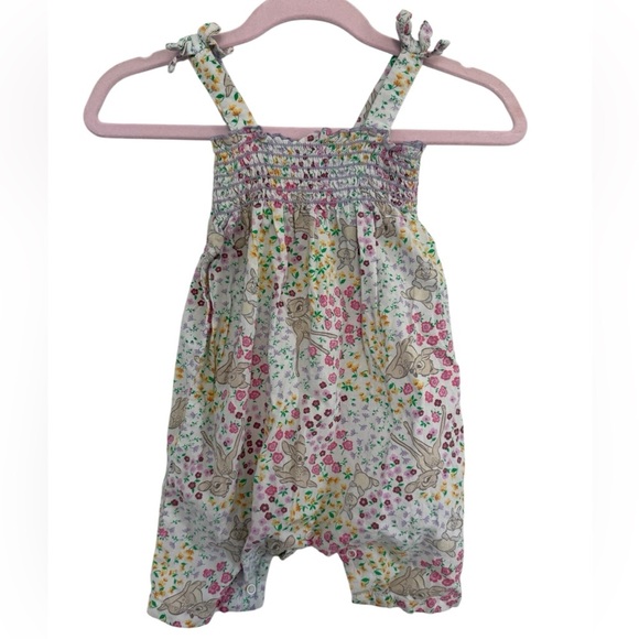 Disney Baby Floral Baby Romper - Picture 1 of 4